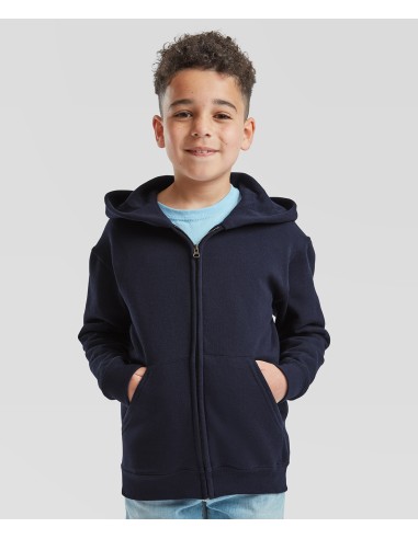 FRU-0620450-Kids Classic Hooded Sweat Jacket